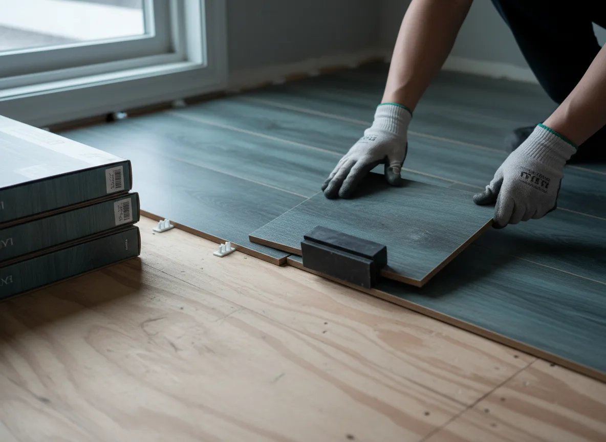 Luxury Vinyl Plank Installation company in Edelstein, IL